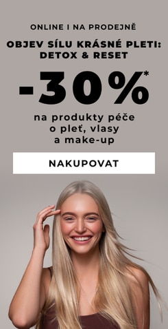 Detox &amp; Reset péče o pleť, vlasy a make-up, sleva −30 % online i na prodejnách