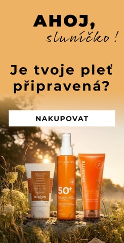 Opalovací péče a krémy na slunce v letní kampani