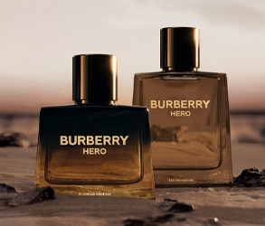 Parfémy Burberry Hero – Eau de Parfum a Elixir v prémiovém provedení.