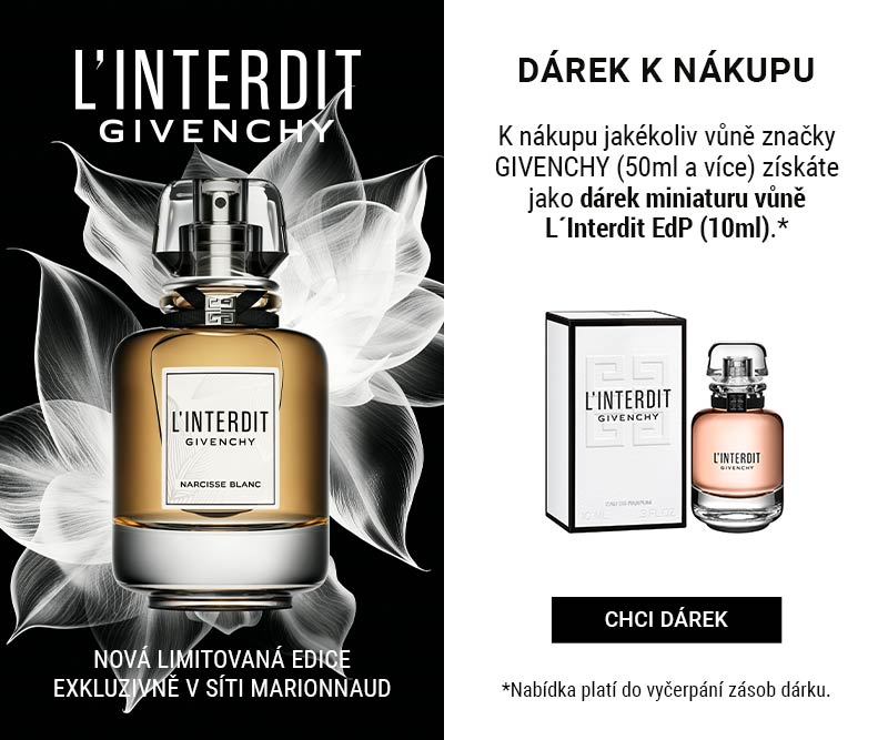 Parfém Givenchy L’Interdit Narcisse Blanc – limitovaná edice s dárkem
