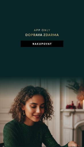 App-only ponuka: doprava zadarmo na objednávky cez aplikáciu, tlačidlo Nakupovať, akcia platí od 2.9. do 22.09.2025.