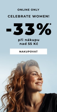 Online exkluzivní akce: sleva 33 % při nákupu nad 55 Kč.