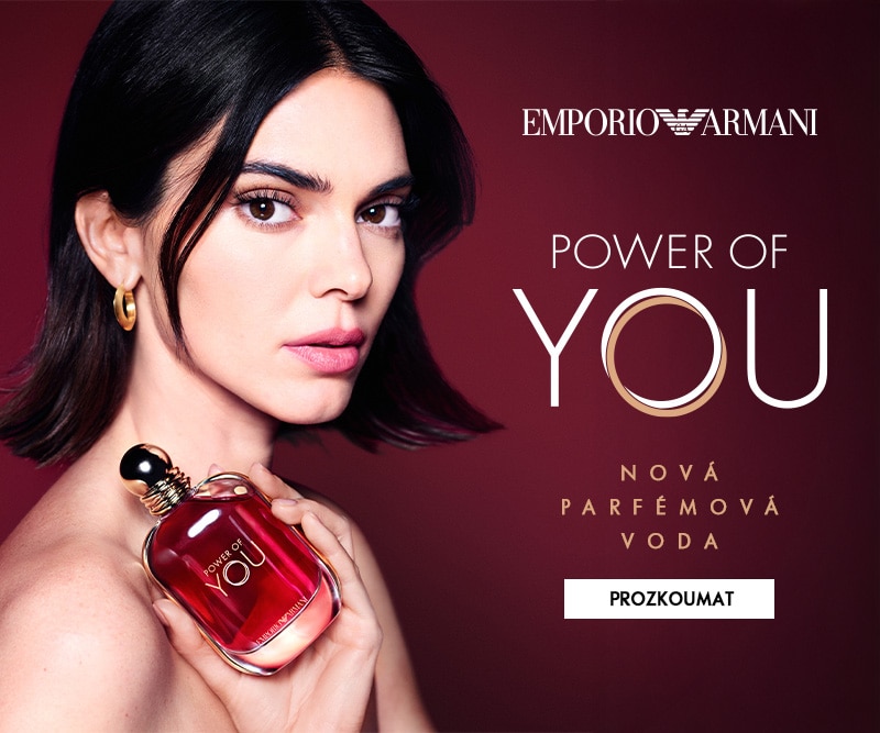 Emporio Armani Power of You – dámská parfémová voda v červeném flakonu, elegantní luxusní vůně