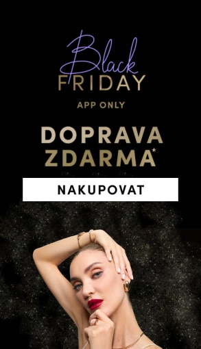 Black Friday akce – doprava zdarma při nákupu přes aplikaci, platí 24.–30.11.2025.