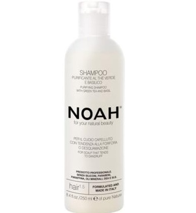 250 ML NOAH HAIR CARE Šampon se zeleným čajem a bazalkou 1 of 1