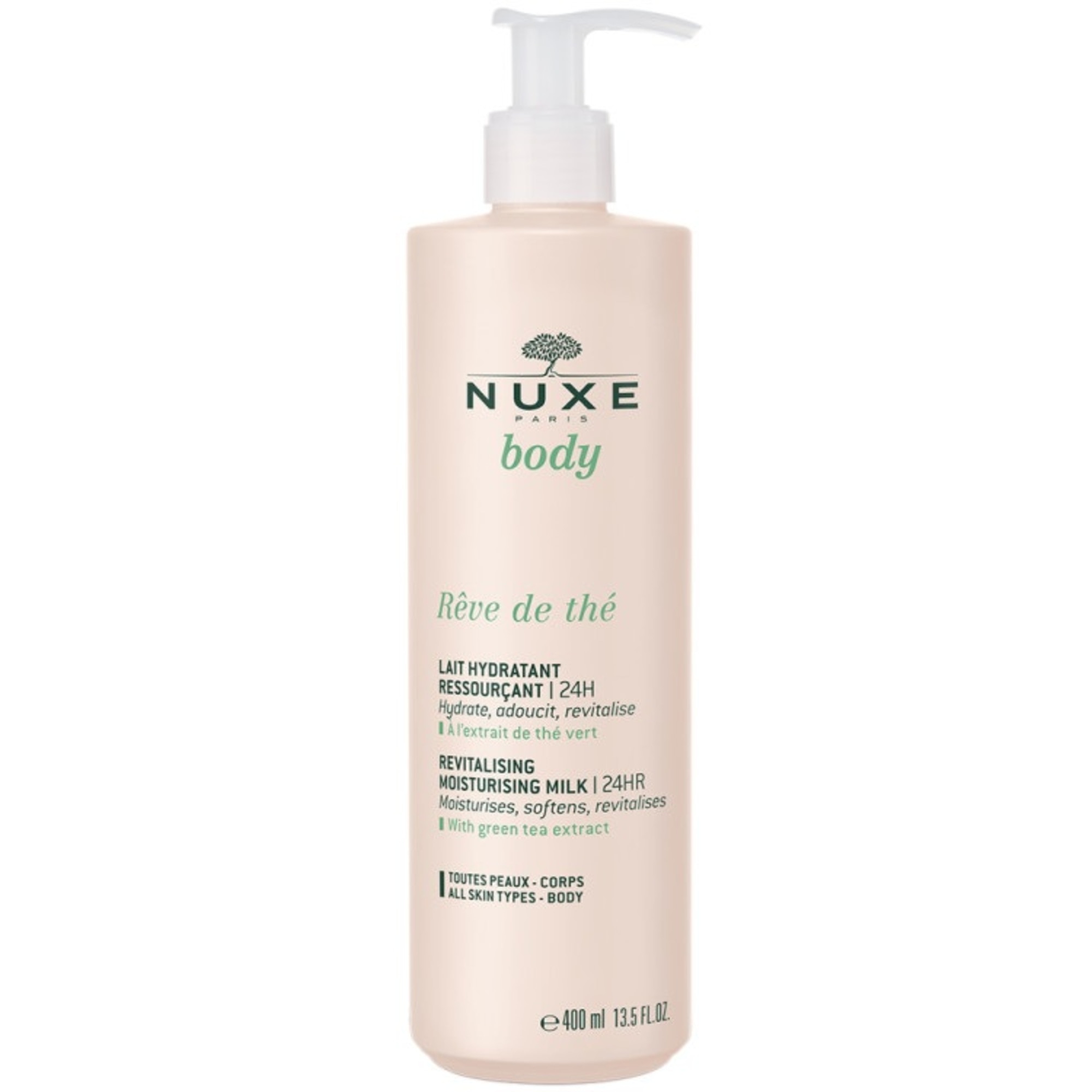 400 ML Nuxe RÊVE DE THÉ Revitalizační hydratační tělové mléko 1 of 1