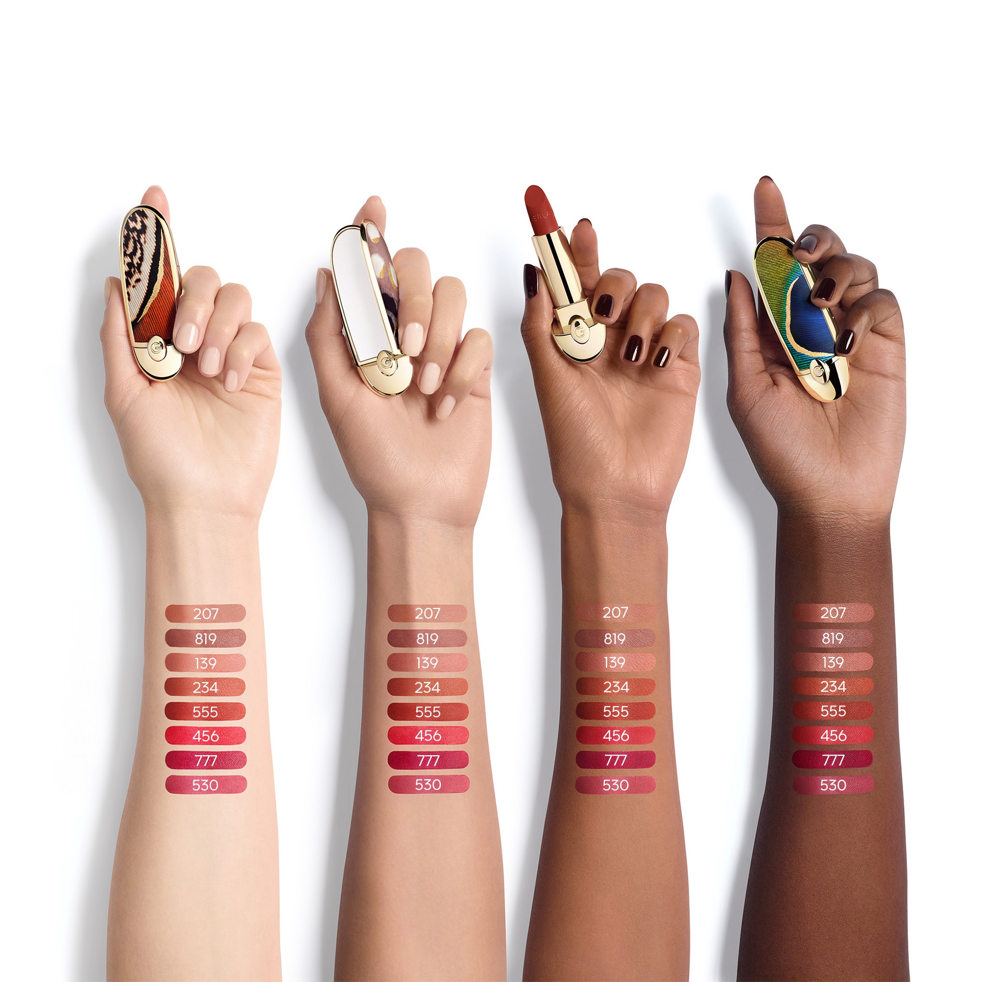 GUERLAIN ROUGE G VELVET REFILL Náplň sametově matné pečující rtěnky 1 of 5