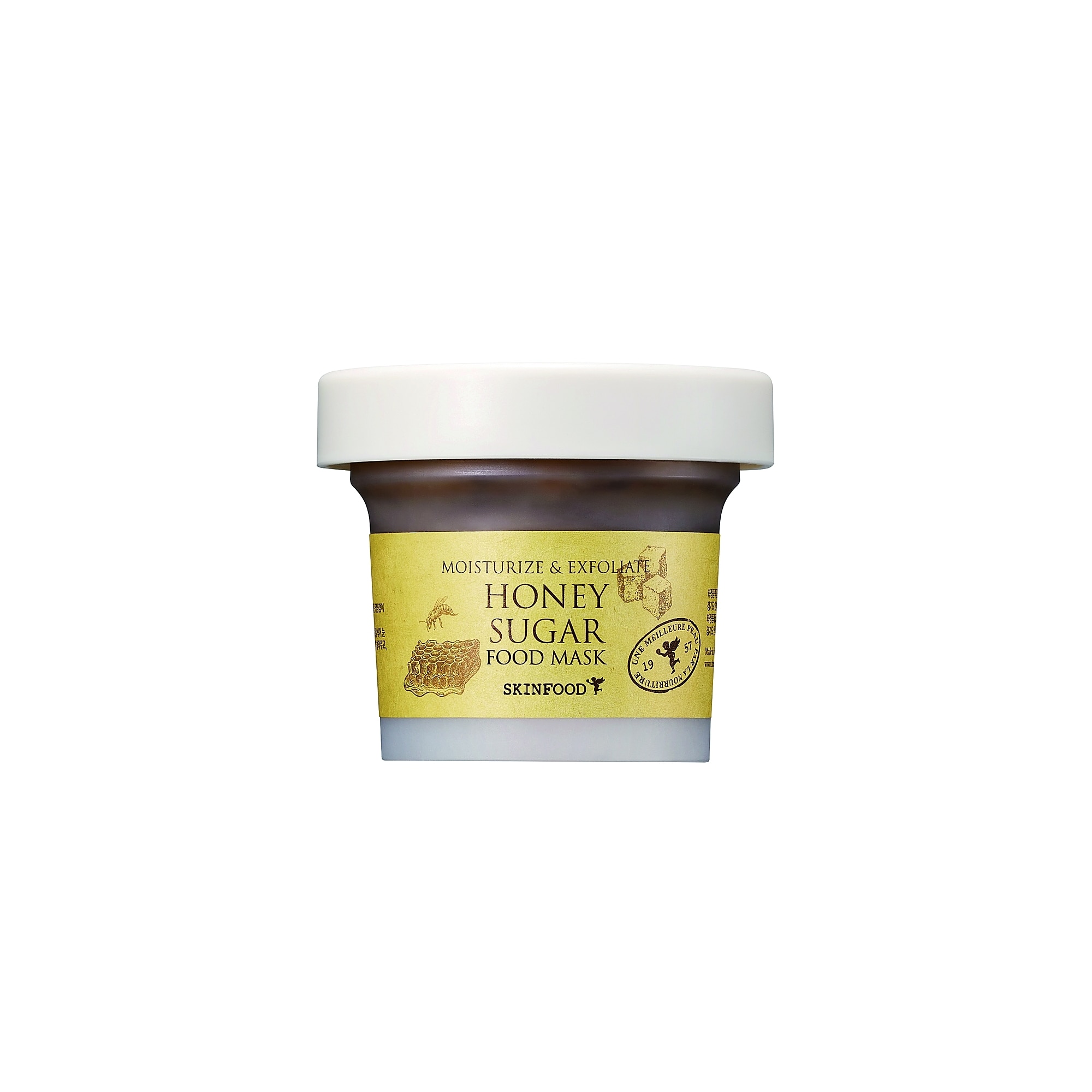 120 G SKINFOOD HONEY SUGAR FOOD MASK Pleťová maska 1 of 3 Pleťová maska