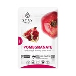 20 G STAY WELL VEGAN SHEET MASK POMEGRANATE Pleťová maska 1 of 1 Pleťová maska