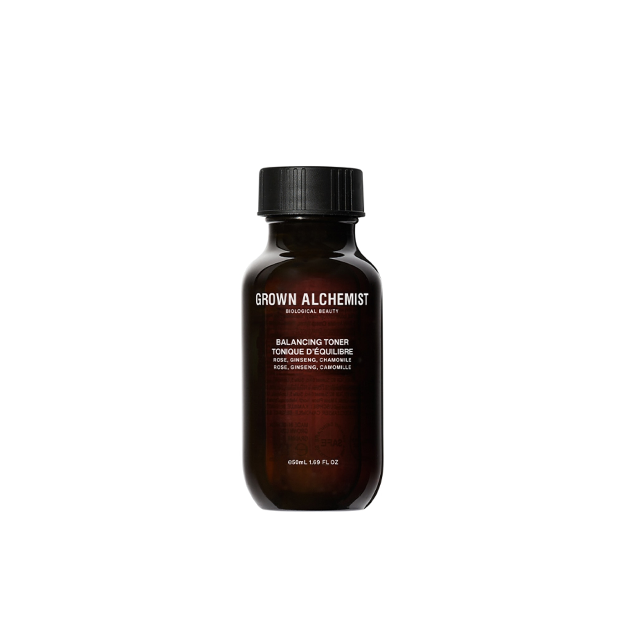 50 ML GROWN ALCHEMIST BALANCING TONER: ROSE, GINSENG, CHAMOMILE Povzbuzující tonikum 1 of 1
