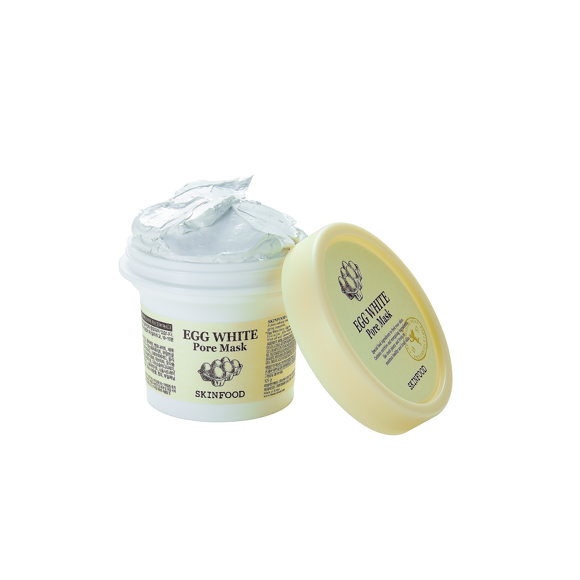 120 G SKINFOOD EGG WHITE PORE MASK Pleťová maska  2 of 3 Pleťová maska