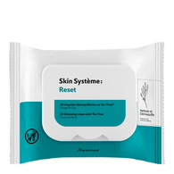  MARIONNAUD COTTON LINE FACIAL MAKE UP REMOVER WIPES Odličovací ubrousky s Tea Tree 25 ks  1 of 2 