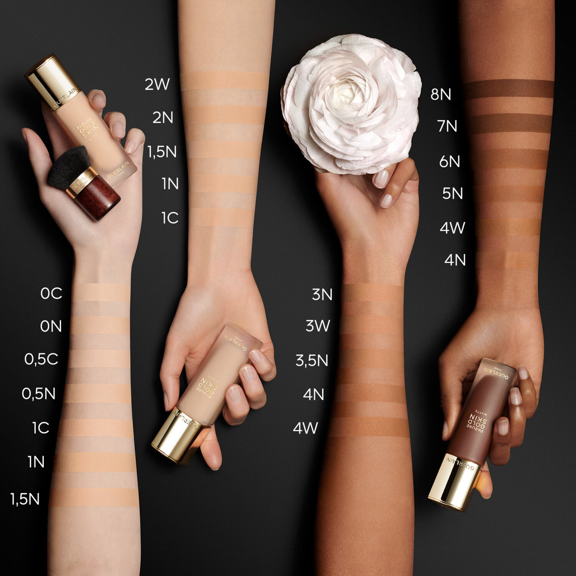  GUERLAIN PARURE GOLD SKIN MATTE FOUNDATION Make-up  1 of 3 