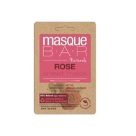 18 ML Masquebar NATURALS ROSE SHEET MASK 100% přírodní pleťová maska  1 of 2 