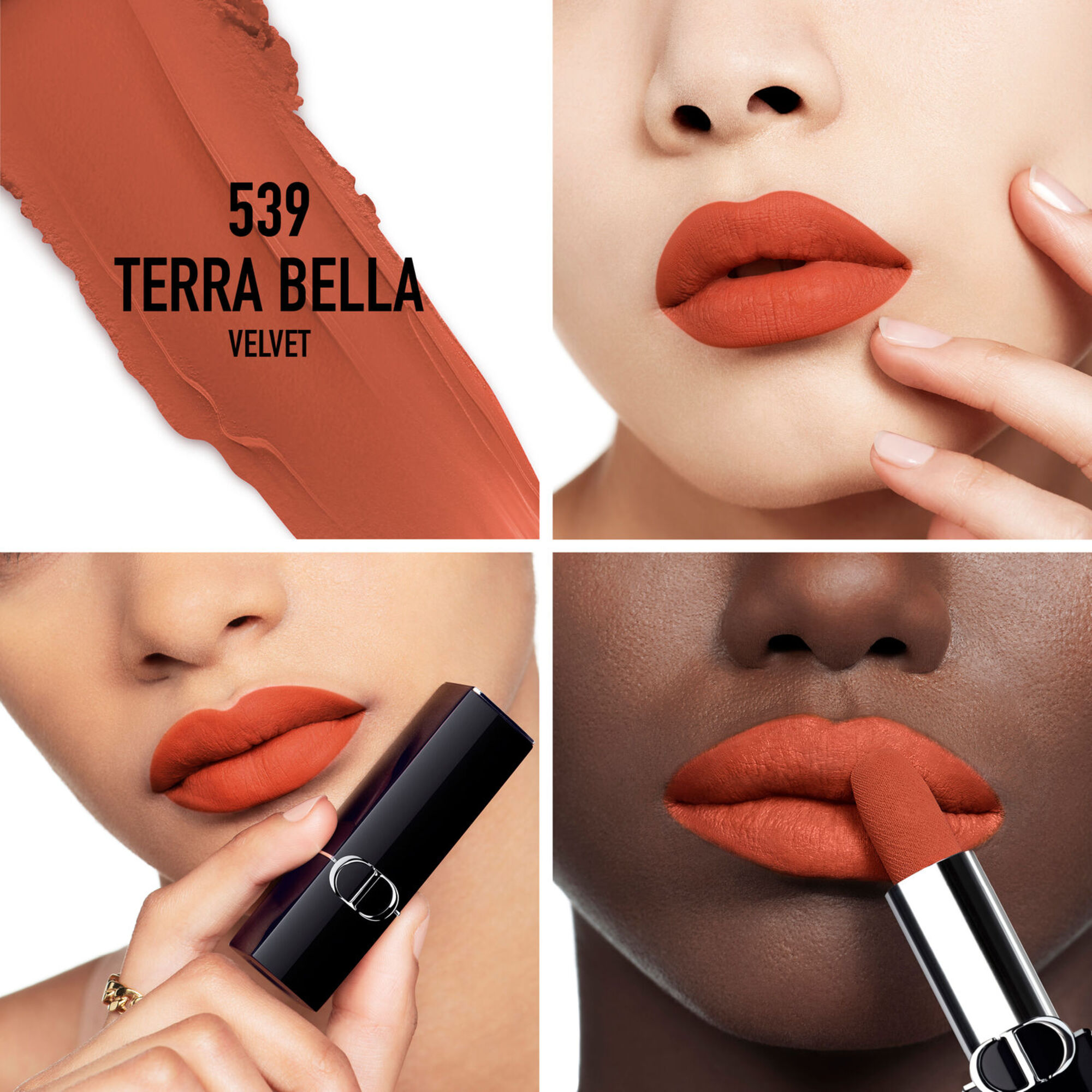  Dior ROUGE DIOR VELVET Dlouhotrvající rtěnka  1 of 3 