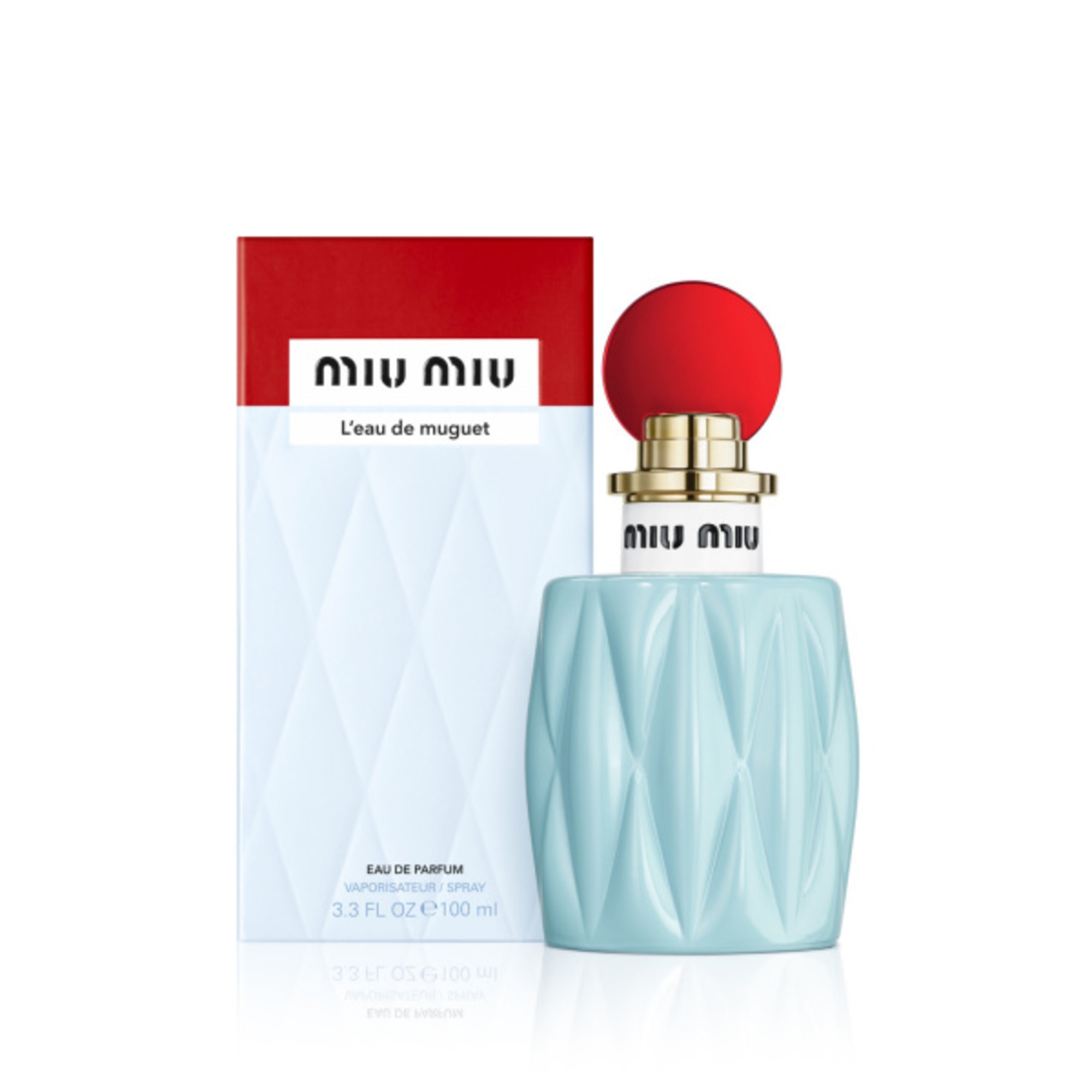 100 ML Miu Miu MIU MIU L'EAU MUGUET Parfémovaná voda 1 of 3