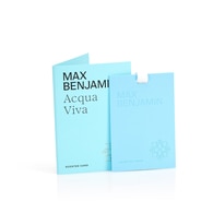 1 KS Max Benjamin ACQUA VIVA SCENTED CARD Vonná karta  1 of 2 