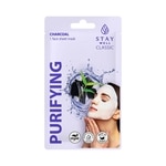 22 G STAY WELL CLASSIC SHEET MASK CHARCOAL Pleťová maska  1 of 1 Pleťová maska