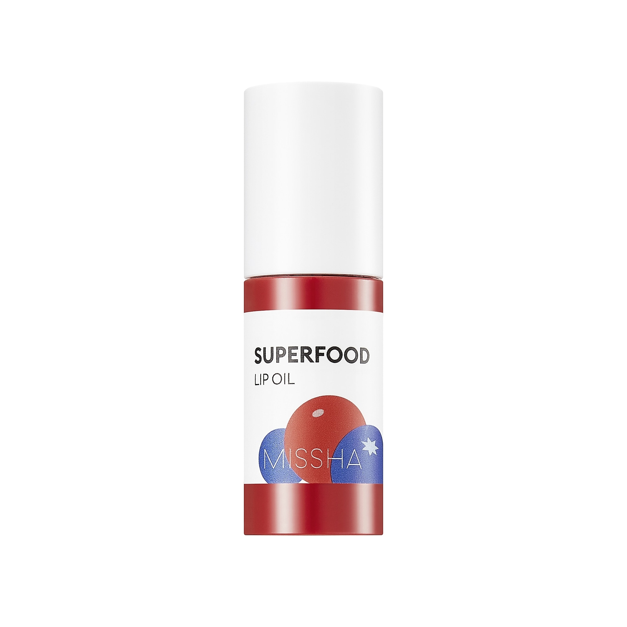 5,2 G MISSHA SUPER FOOD LIP OIL BERRY Výživný olej na rty 1 of 1 Výživný olej na rty