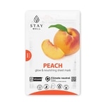 20 G STAY WELL VEGAN SHEET MASK PEACH Pleťová maska  1 of 1 Pleťová maska