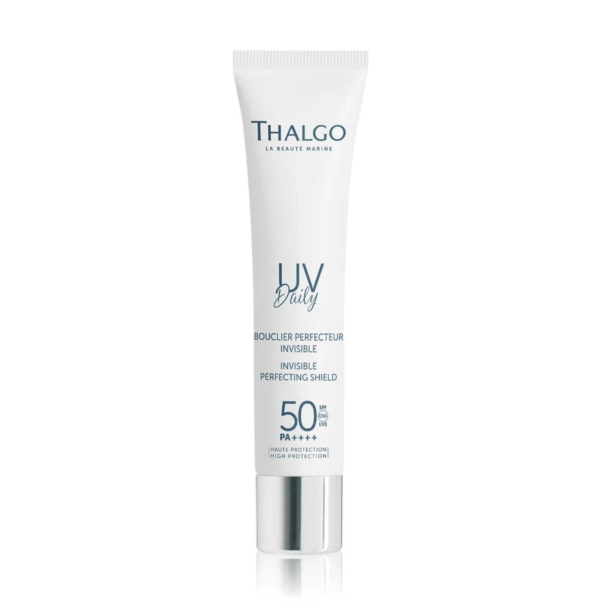 40 ML Thalgo UV DAILY Zdokonalující ochranný fluid SPF50 1 of 3 Zdokonalující ochranný fluid SPF50