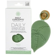  Daily Concepts LEAVES OF LIFE SILICONE SCRUBBER FACE Silikonový peeling na obličej  1 of 2 