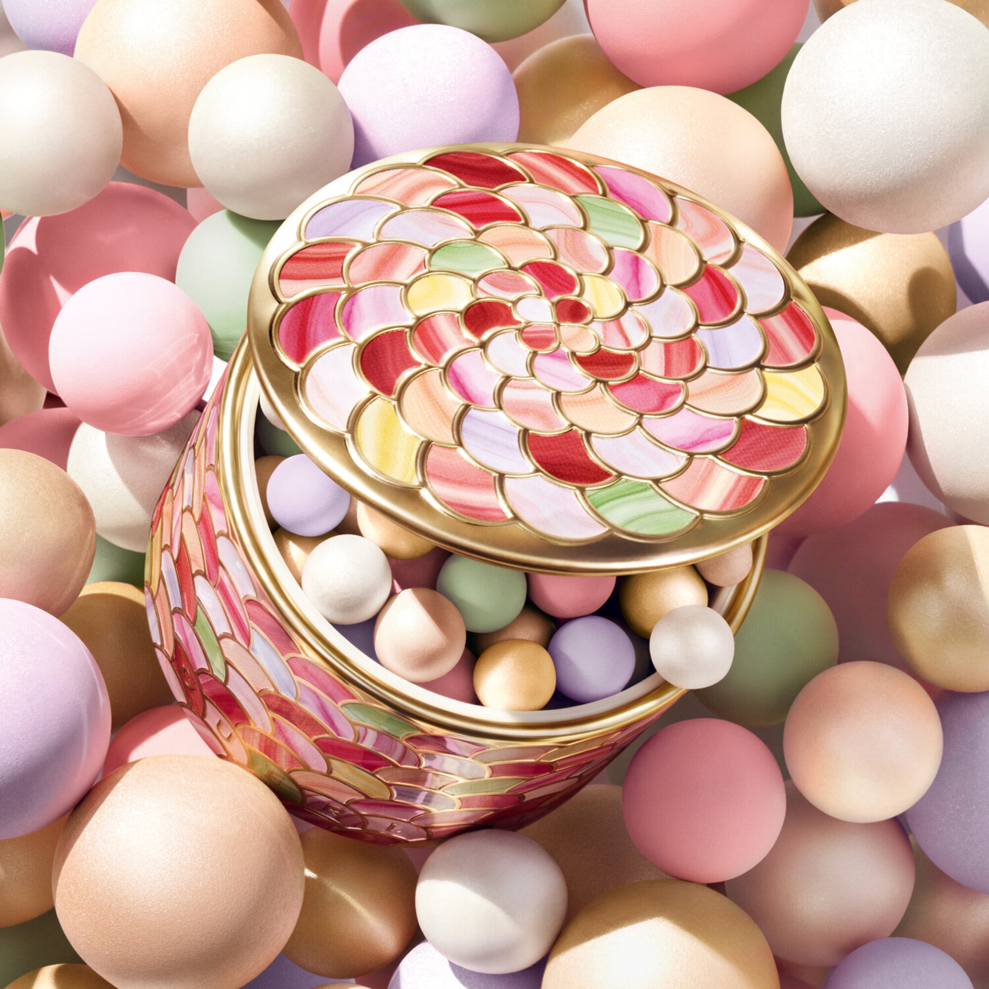 Rozjasňující pudrové perly