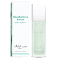 40 ML Muldream DEEP CALMING SERUM ALOE SPIRULINA Zklidňující pleťové sérum s aloe  1 of 2 