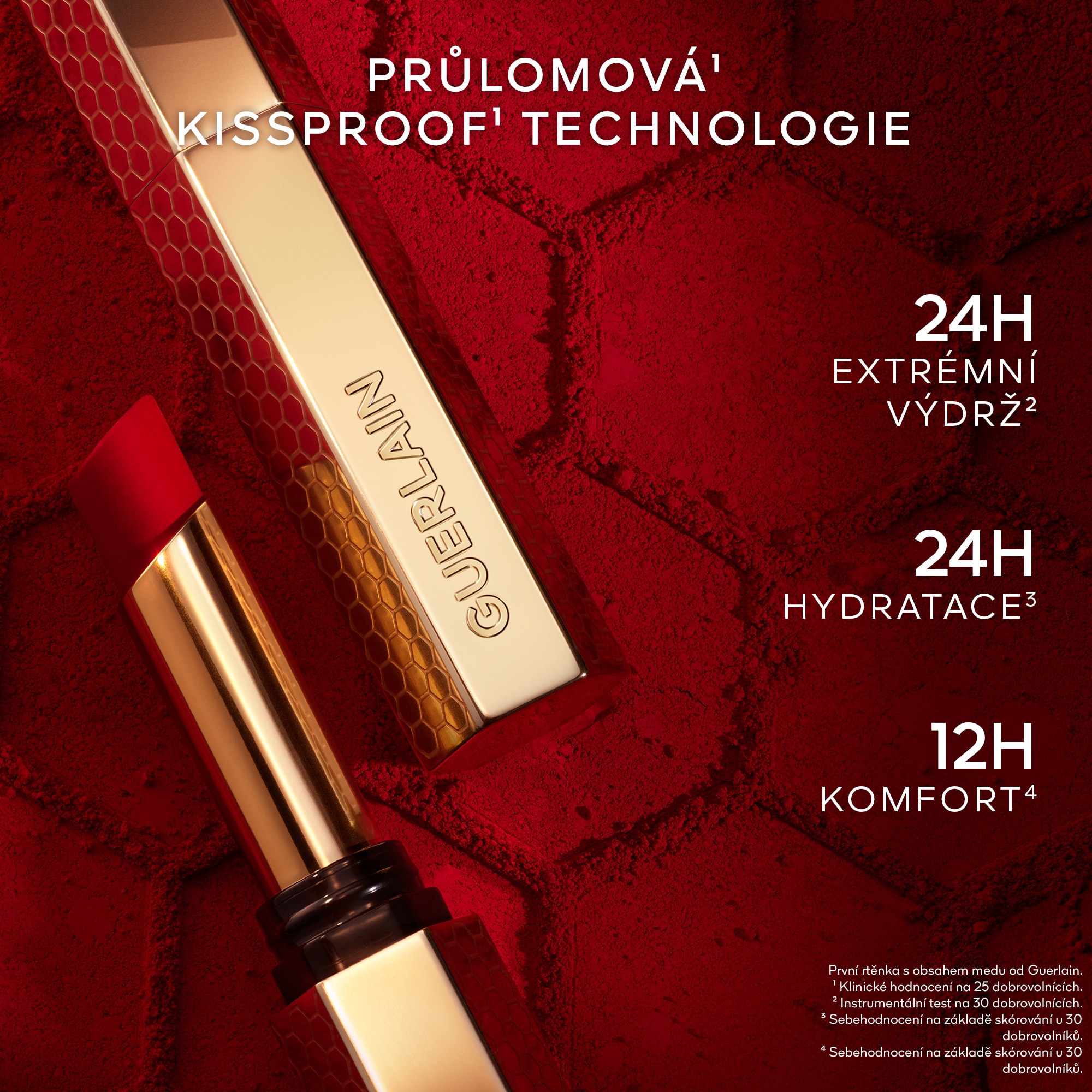 GUERLAIN KISSKISS Intenzivní rtěnka obohacená o med 1 of 8