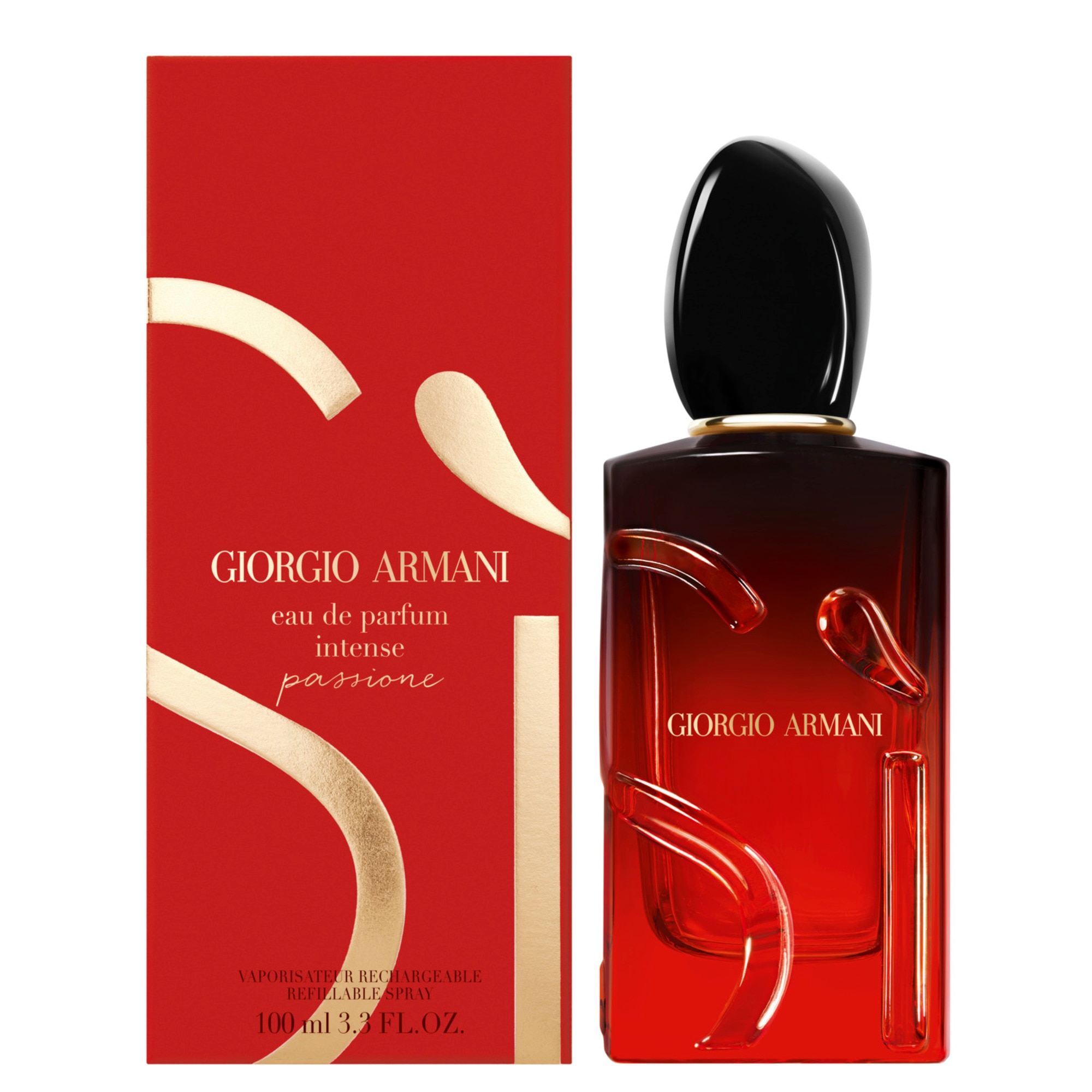 100 ML Armani SÌ PASSIONE INTENSE Parfémovaná voda pro ženy  1 of 2 