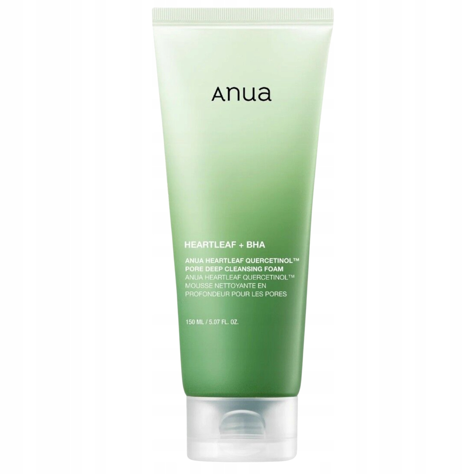 150 ML ANUA HEARTLEAF QUERCETINOL PORE DEEP CLEANSING FOAM Čisticí pěna na ucpané póry 1 of 3
