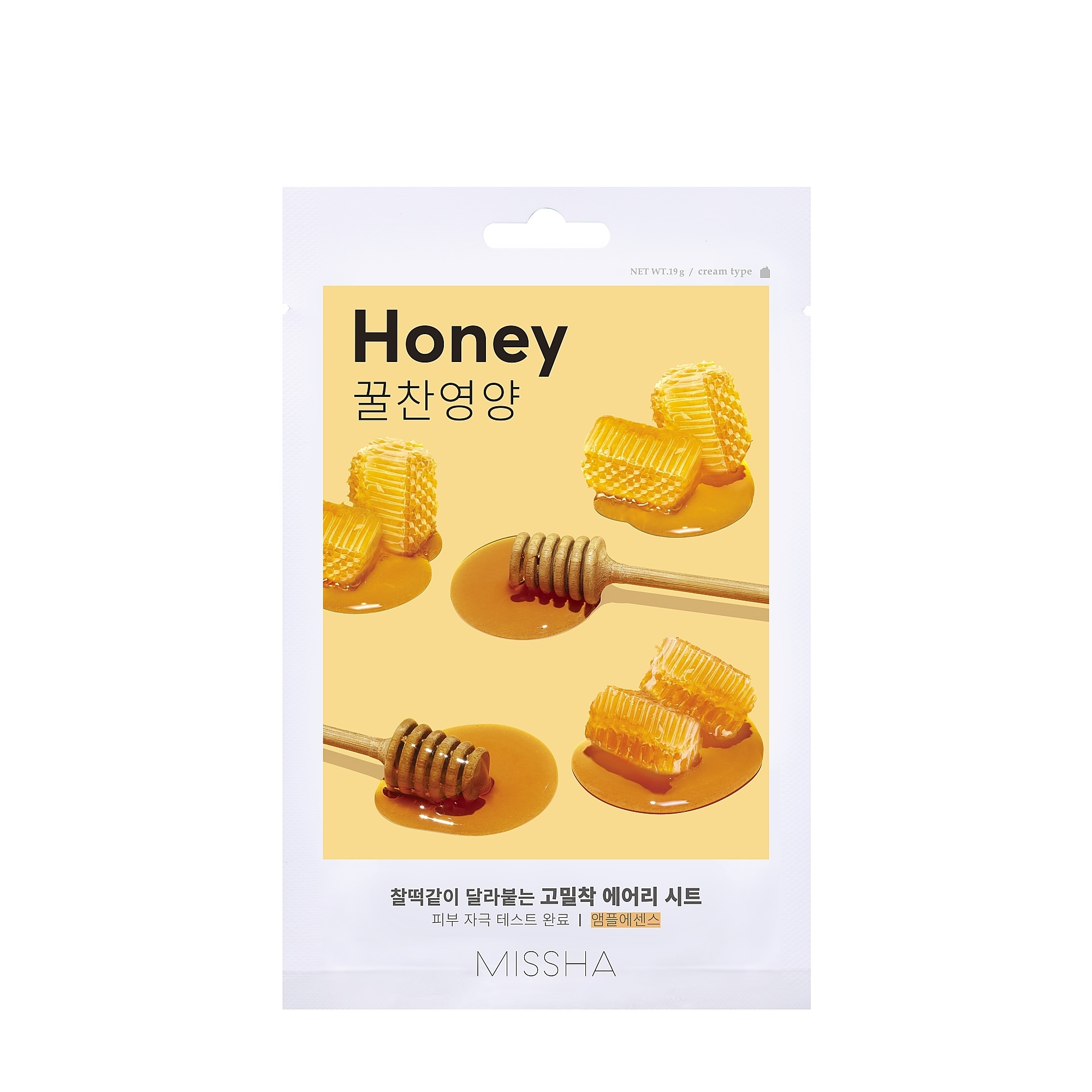 22 G MISSHA AIRY FIT SHEET MASK HONEY Pleťová maska 1 of 1 Pleťová maska