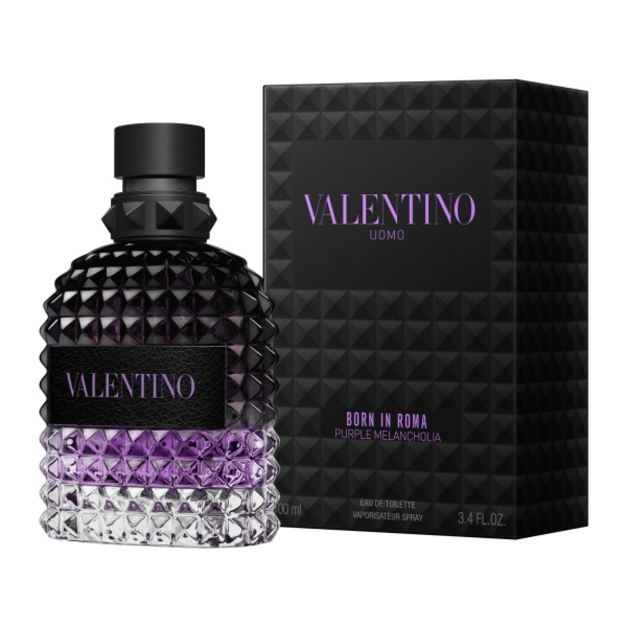 100 ML VALENTINO BORN IN ROMA PURPLE MELANCHOLIA UOMO Toaletní voda  1 of 3 