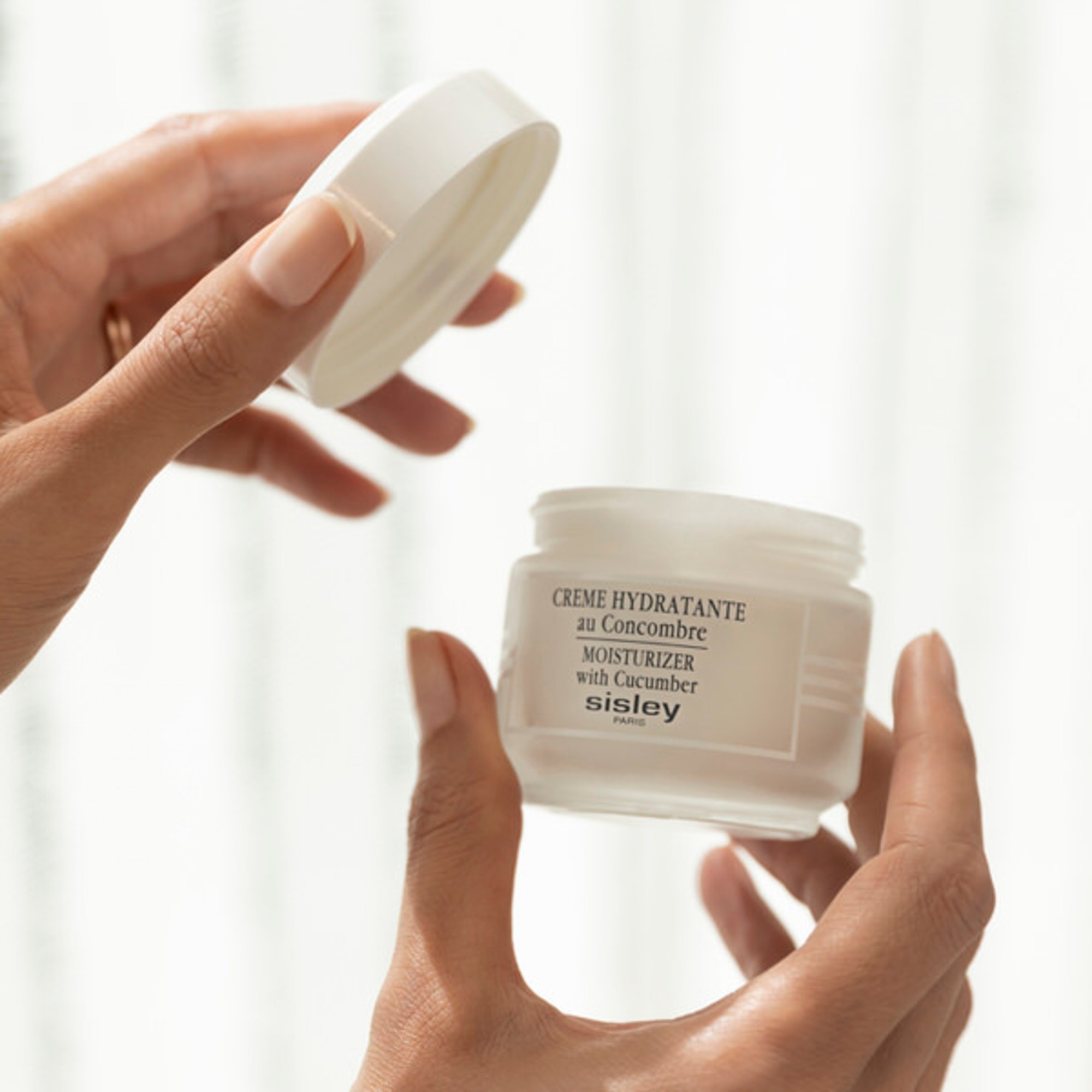 Hydratační krém s výtažky z okurky