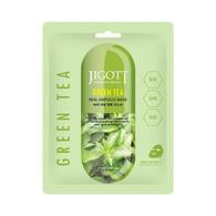 27 ML Jigott GREEN TEA AMPOULE MASK Maska s výtažkem ze zeleného čaje  1 of 2 