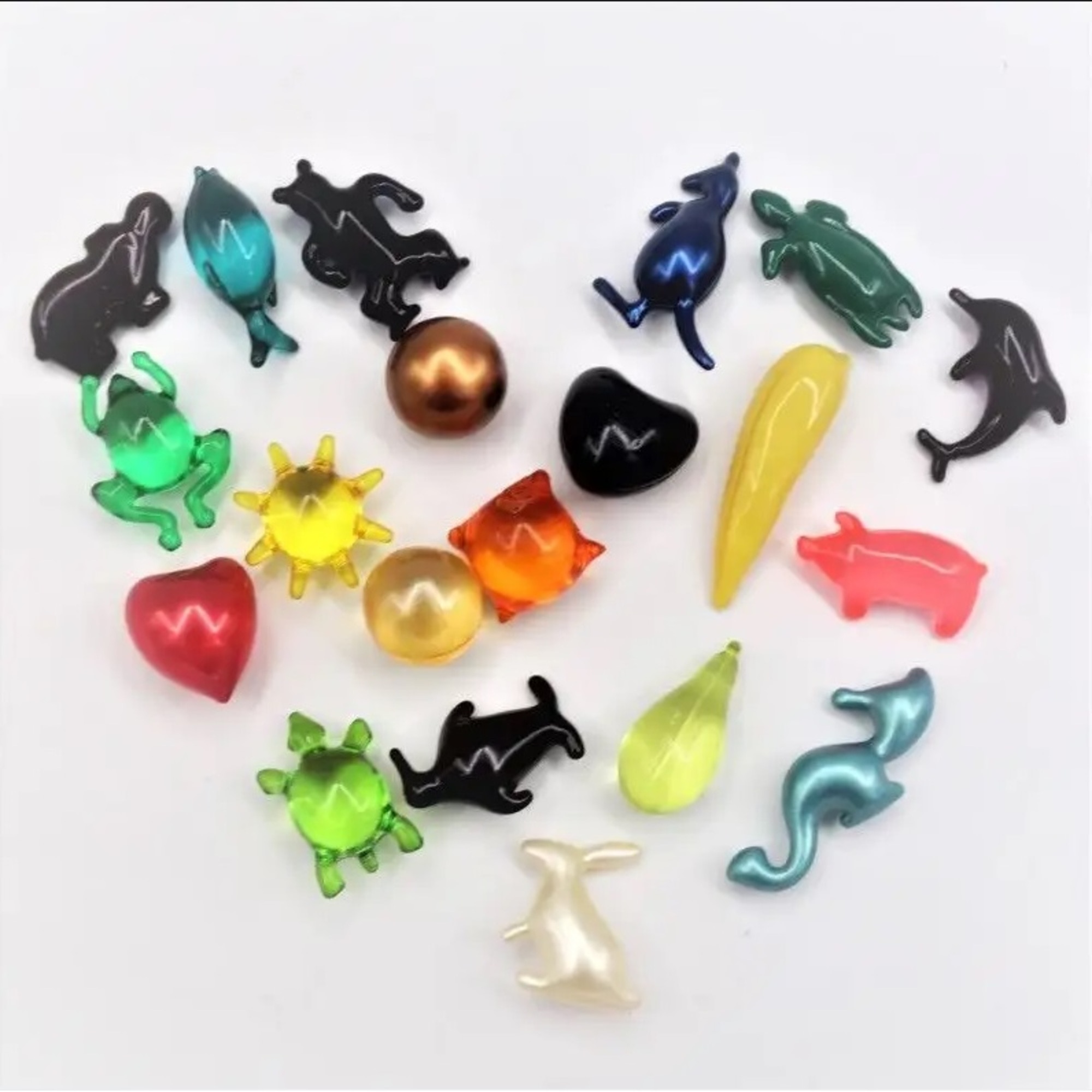 1 KS Corventive BATH OIL BEADS OTHER SHAPES Kuličky do koupele - různé tvary 1 of 1