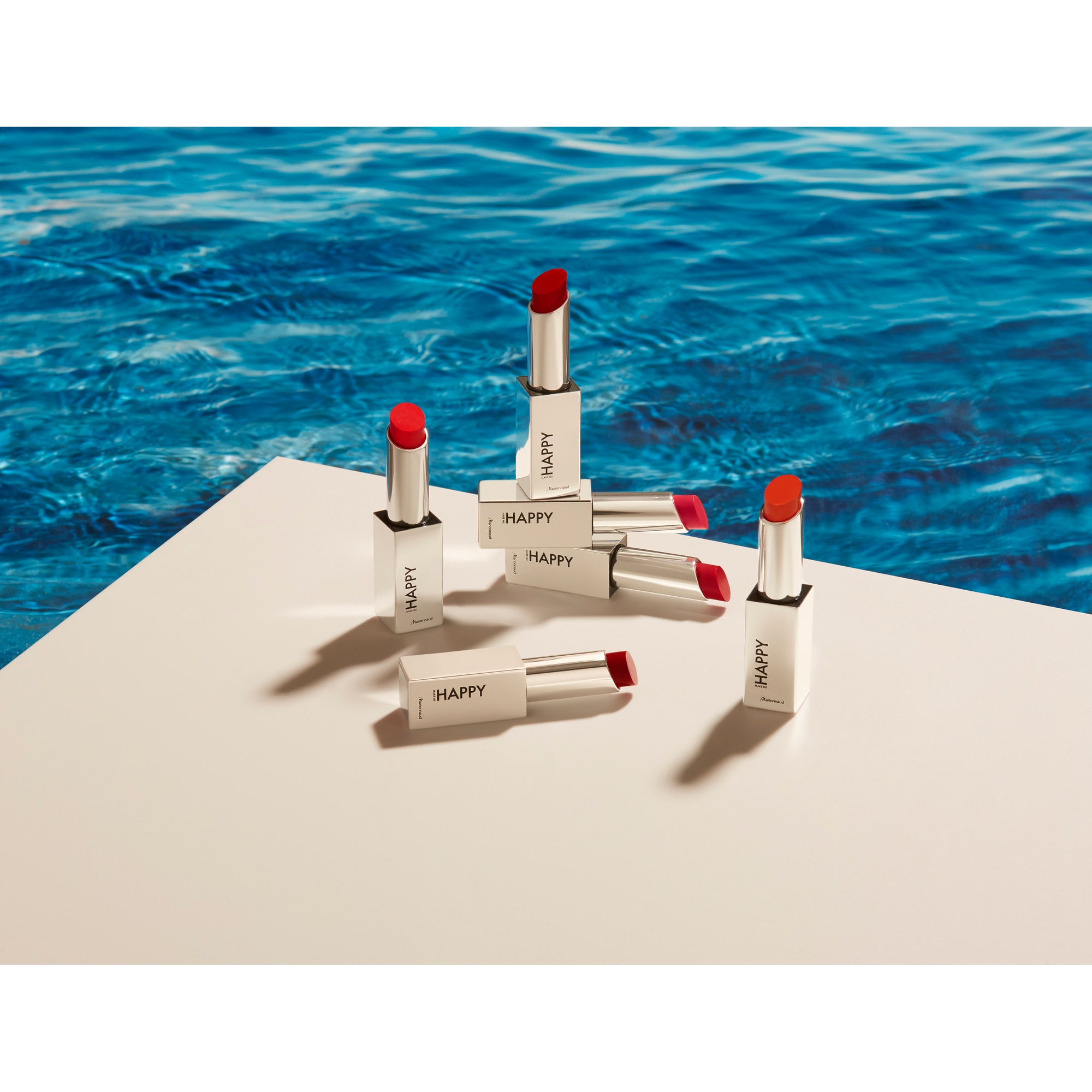  MARIONNAUD MAKE UP MAKE ME HAPPY - MY COLORGLAM LIPSTICK Rtěnka s intenzivním ostínem na 8 hodin  1 of 2 