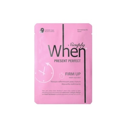 23 G When Simply PRESENT PERFECT FIRM UP ULTRA-SOFT COTTON LINTER BEMLIESE SHEET MASK Pleťová maska  1 of 1 