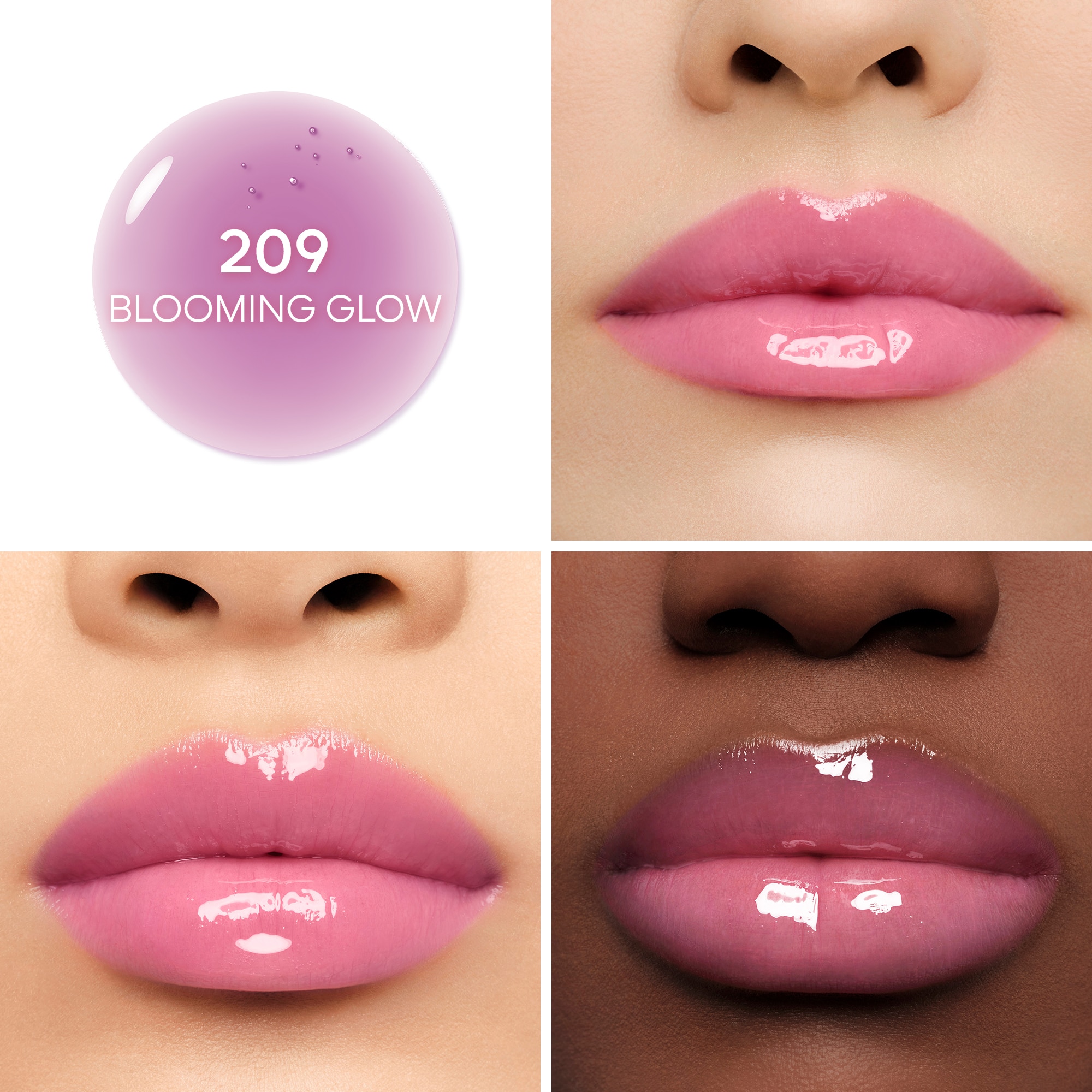 Tónovací olej na rty s medem