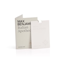 1 KS Max Benjamin ITALIAN APOTHECARY SCENTED CARD Vonná karta  1 of 2 