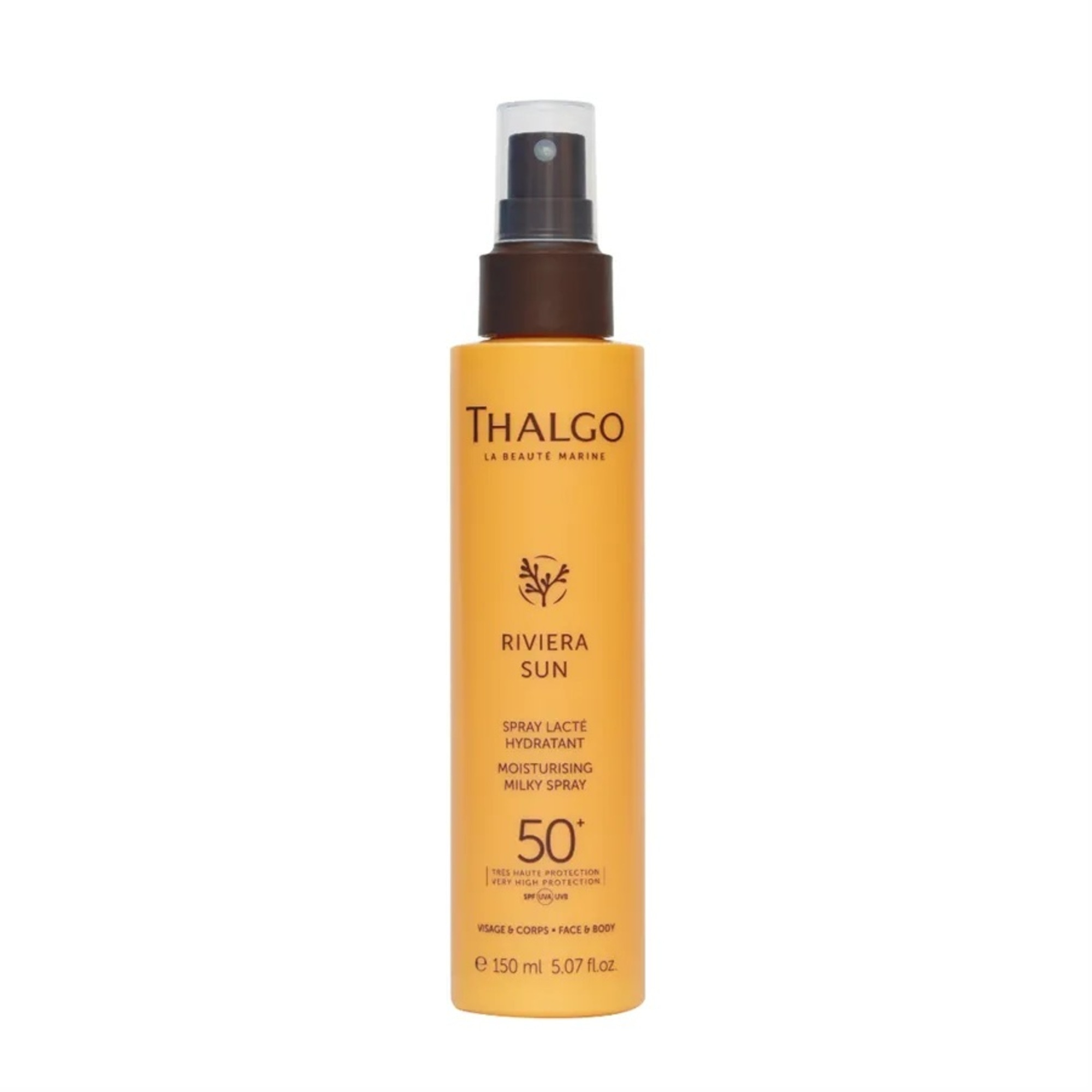 150 ML Thalgo RIVIERA SUN Opalovací hydratační krém ve spreji SPF50+  Opalovací hydratační krém ve spreji SPF50+