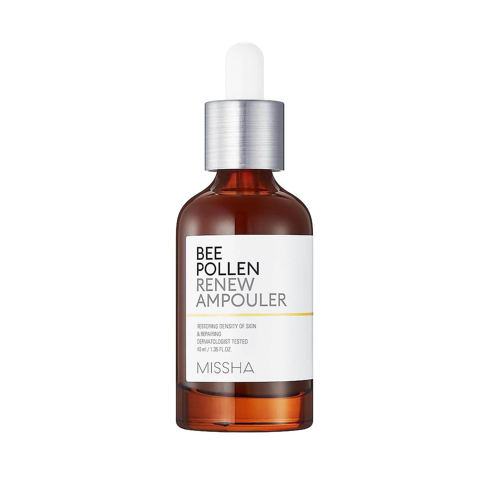 40 ML MISSHA BEE POLLEN RENEW AMPOULER Energetizující pleťové sérum 1 of 2 Energetizující pleťové sérum