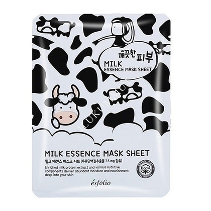 25 ML Esfolio PURE SKIN MILK ESSENCE MASK SHEET Plátýnková pleťová maska 1 of 1