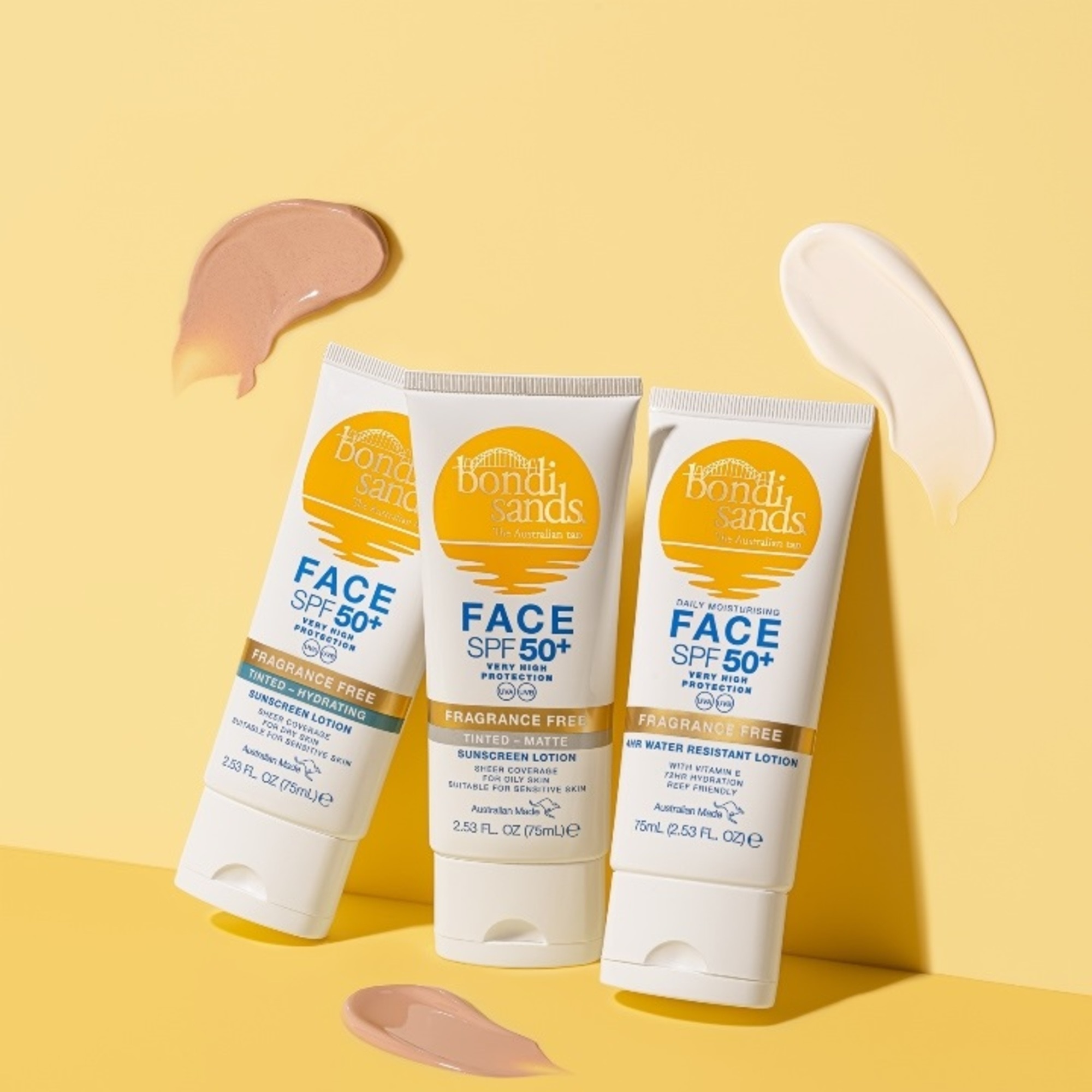 Matující tónovací pleťový krém s SPF 50+ bez parfemace