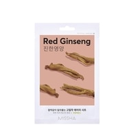 22 G MISSHA AIRY FIT SHEET MASK RED GINSENG Pleťová maska  