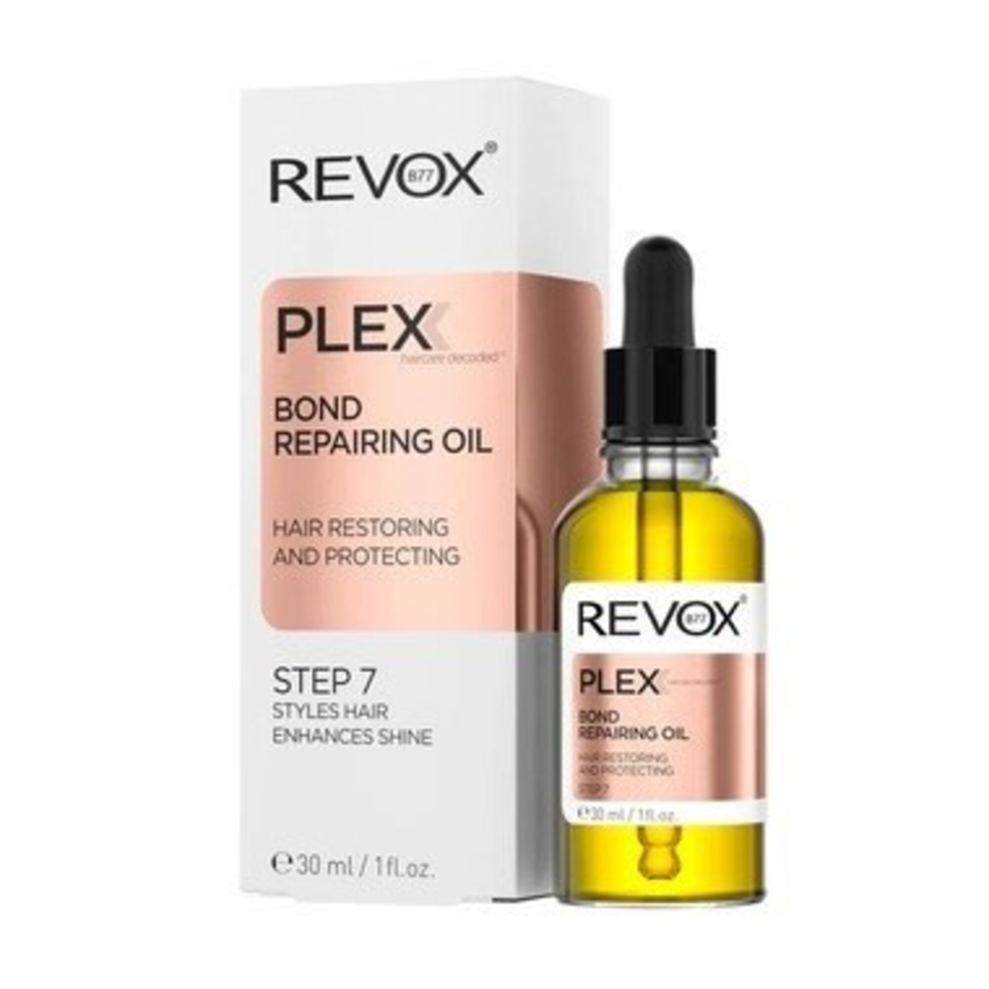30 ML REVOX PLEX BOND REPAIRING OIL Olej na vlasy 1 of 1