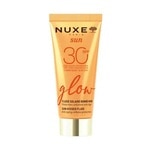 Třpytivý rozjasňující ochranný fluid na tvář s vysokou ochranou SPF 30