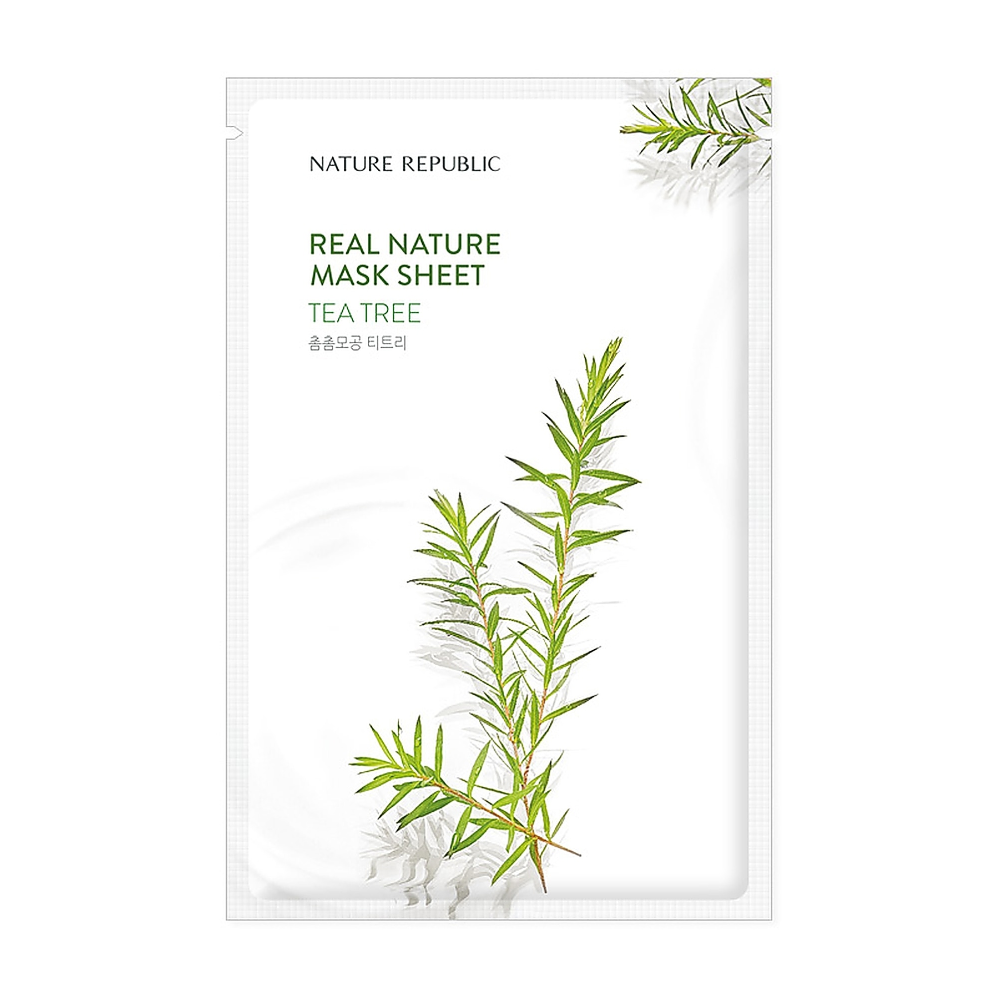 23 ML NATURE REPUBLIC TEA TREE MASK SHEET Pleťová maska 1 of 1 Pleťová maska