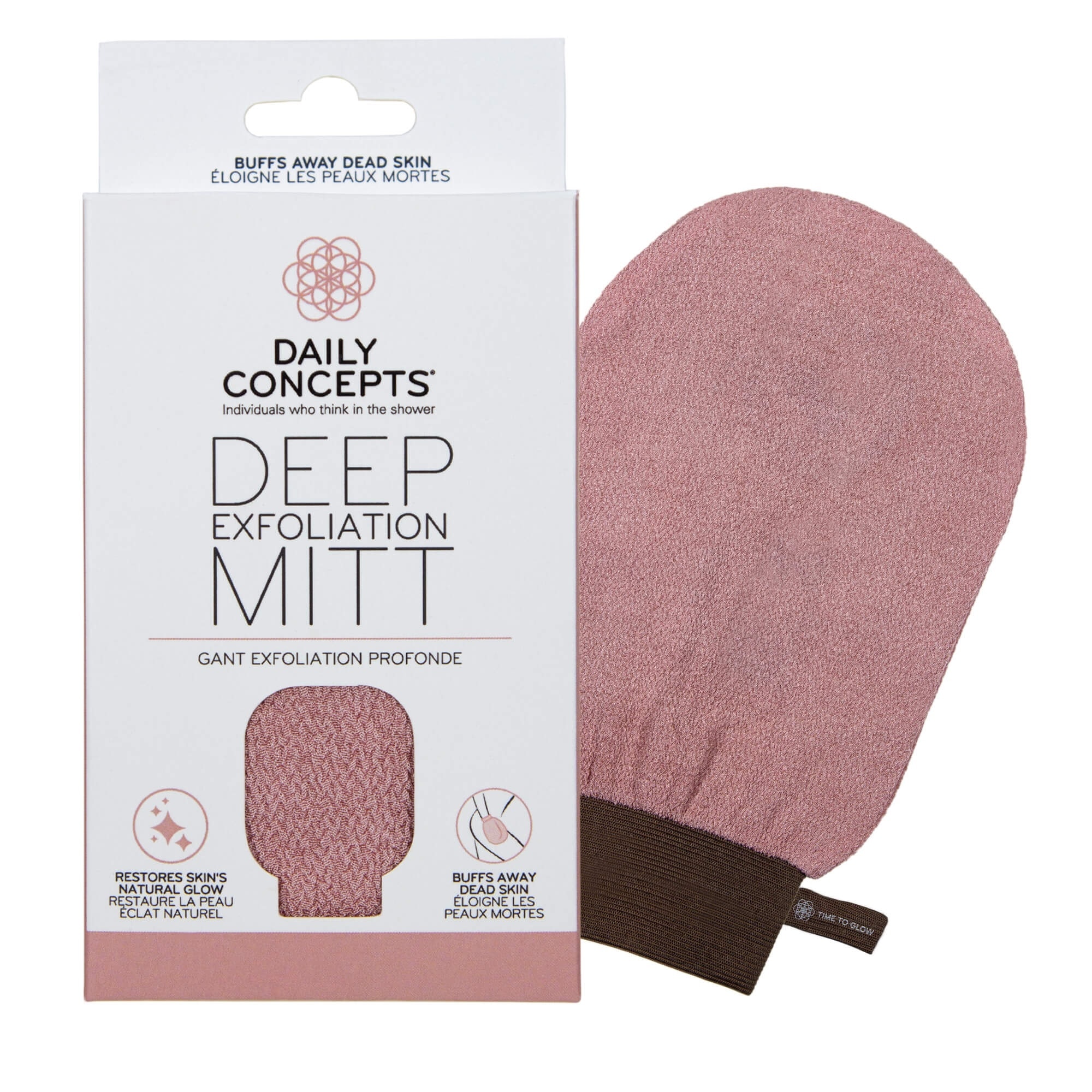Daily Concepts DEEP EXFOLIATION MITT 100% VISCOSE Peelingová rukavice 1 of 2