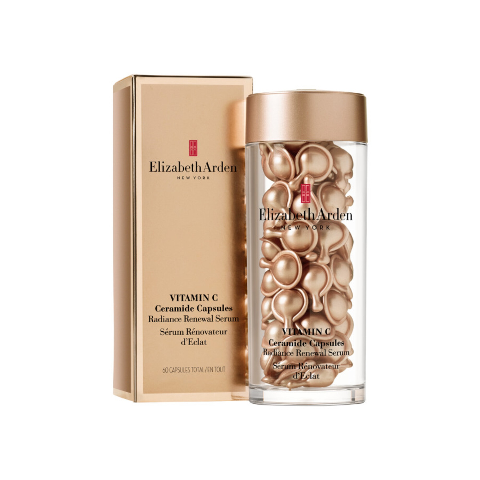 60 KS Elizabeth Arden VITAMIN C CERAMIDE CAPSULES RADIANCE RENEWING SERUM Sérum  1 of 2 